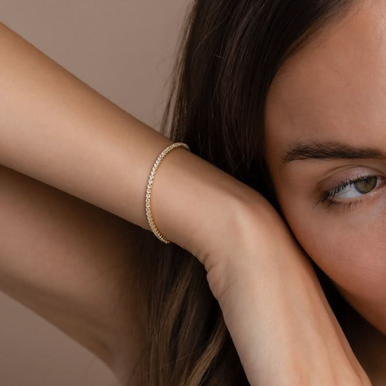 צמיד טניס יהלומים