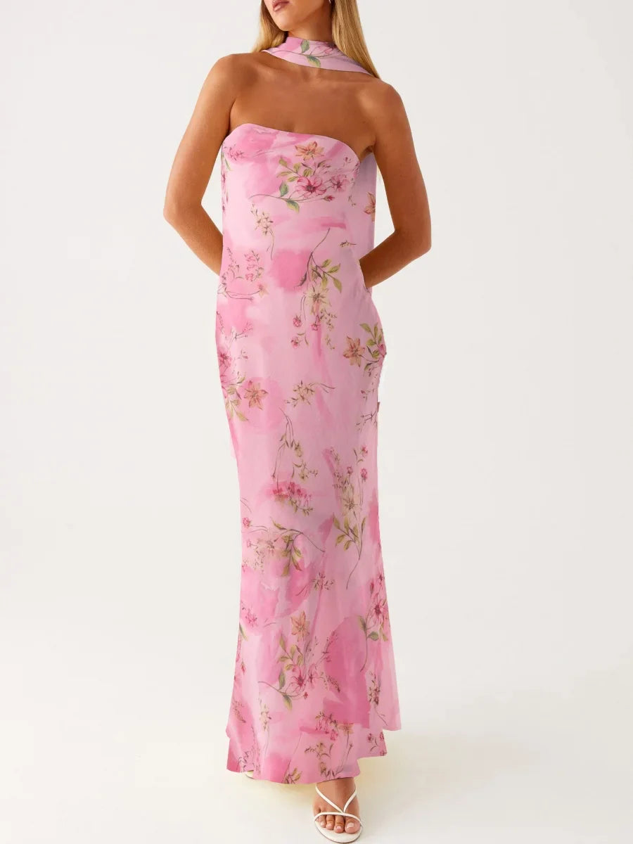 WILD BLOOM – שמלת מקסי מחמיאה