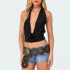 גופיית הולטר עם גב פתוח דגם עומרי