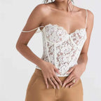 טופ תחרה צמודה דגם ליאן