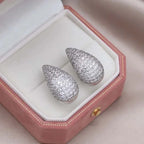 עגילים דגם לב