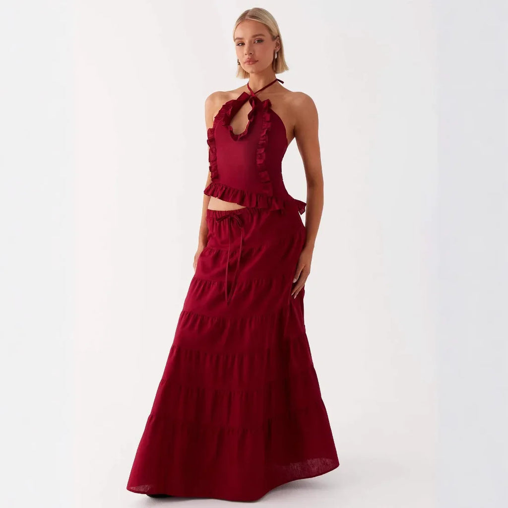 סט בוהו קיץ דגם עלמה