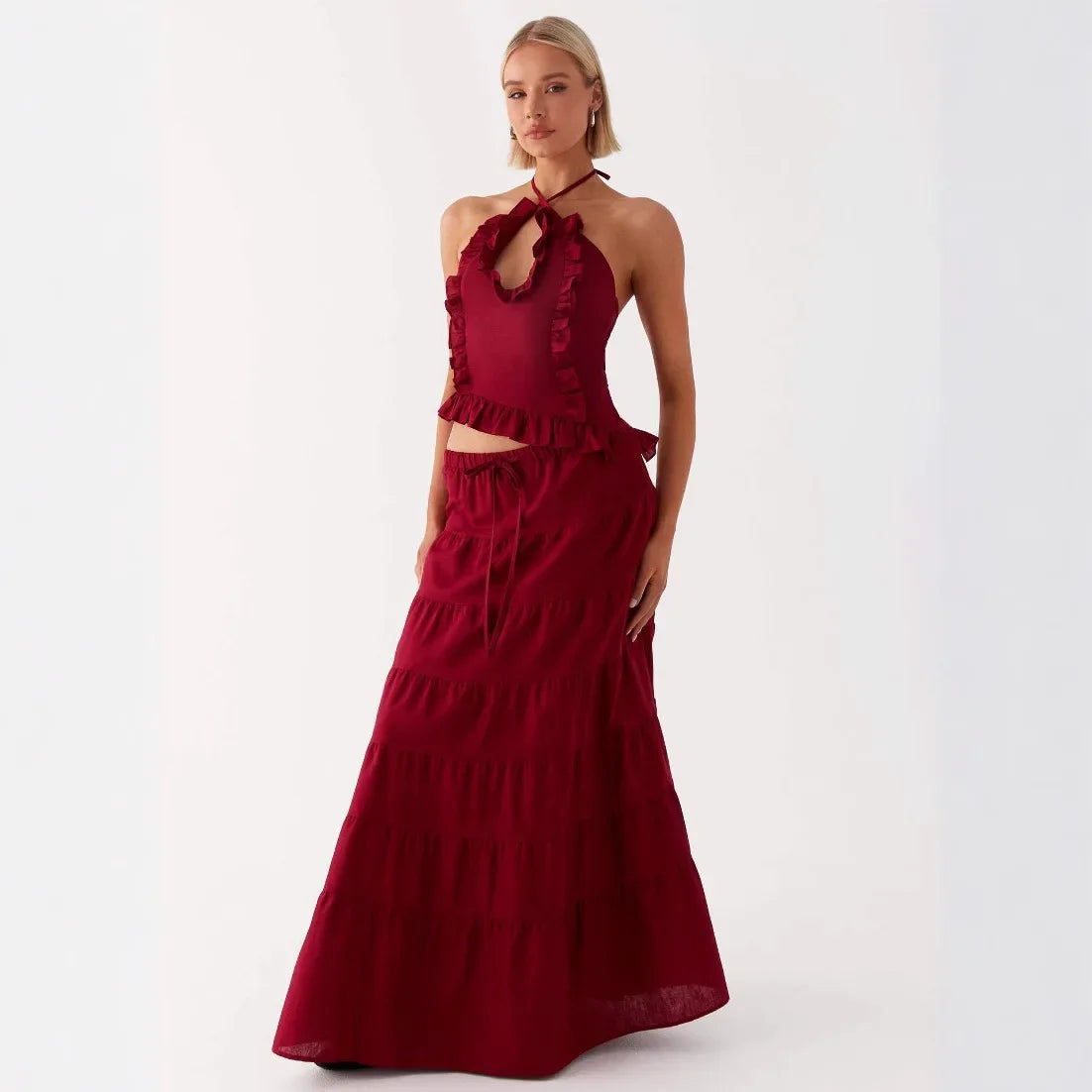 סט בוהו קיץ דגם עלמה