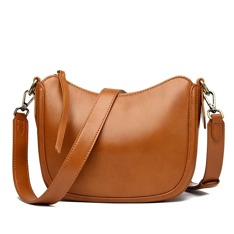 תיק עור קלאסי לנשיאה יומיומית דגם ניקול