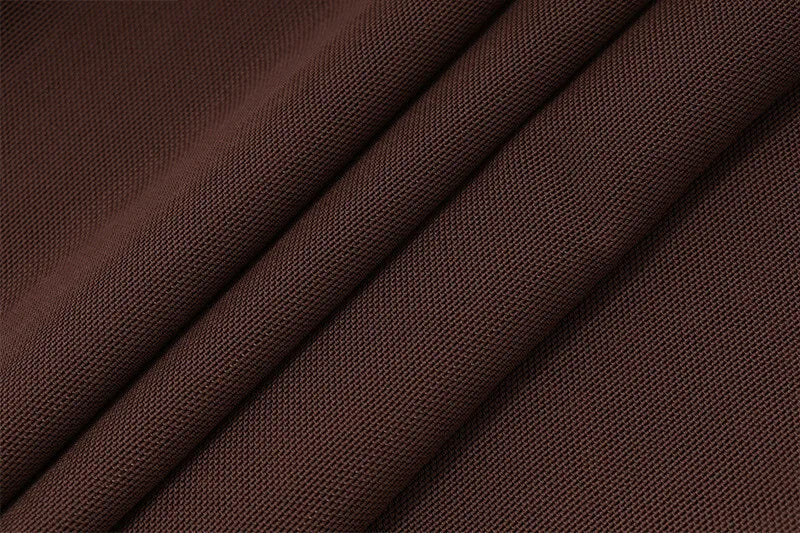 סט דו חלקי קרופ הולטר וחצאית מקסי דגם מקס