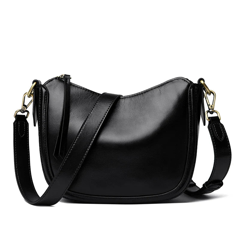 תיק עור קלאסי לנשיאה יומיומית דגם ניקול