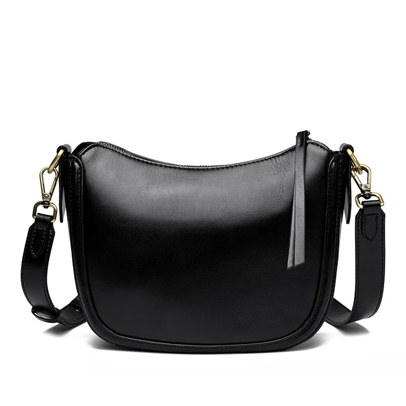 תיק עור קלאסי לנשיאה יומיומית דגם ניקול