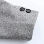 מעיל ארוך רך בגזרת מעטפת עם חגורה