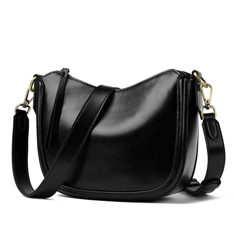 תיק עור קלאסי לנשיאה יומיומית דגם ניקול