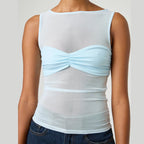 טופ רשת שקוף דגם מאיה