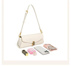 תיק עור קטן עם אבזם קדמי מעוצב דגם חן