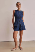 סט ג'ינס קייצי דגם רינת