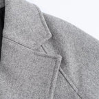 מעיל ארוך רך בגזרת מעטפת עם חגורה