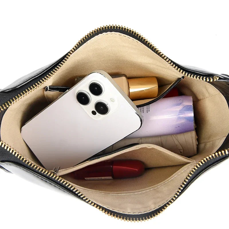 תיק עור קלאסי לנשיאה יומיומית דגם ניקול