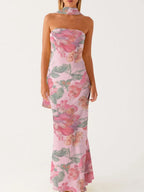 WILD BLOOM – שמלת מקסי מחמיאה