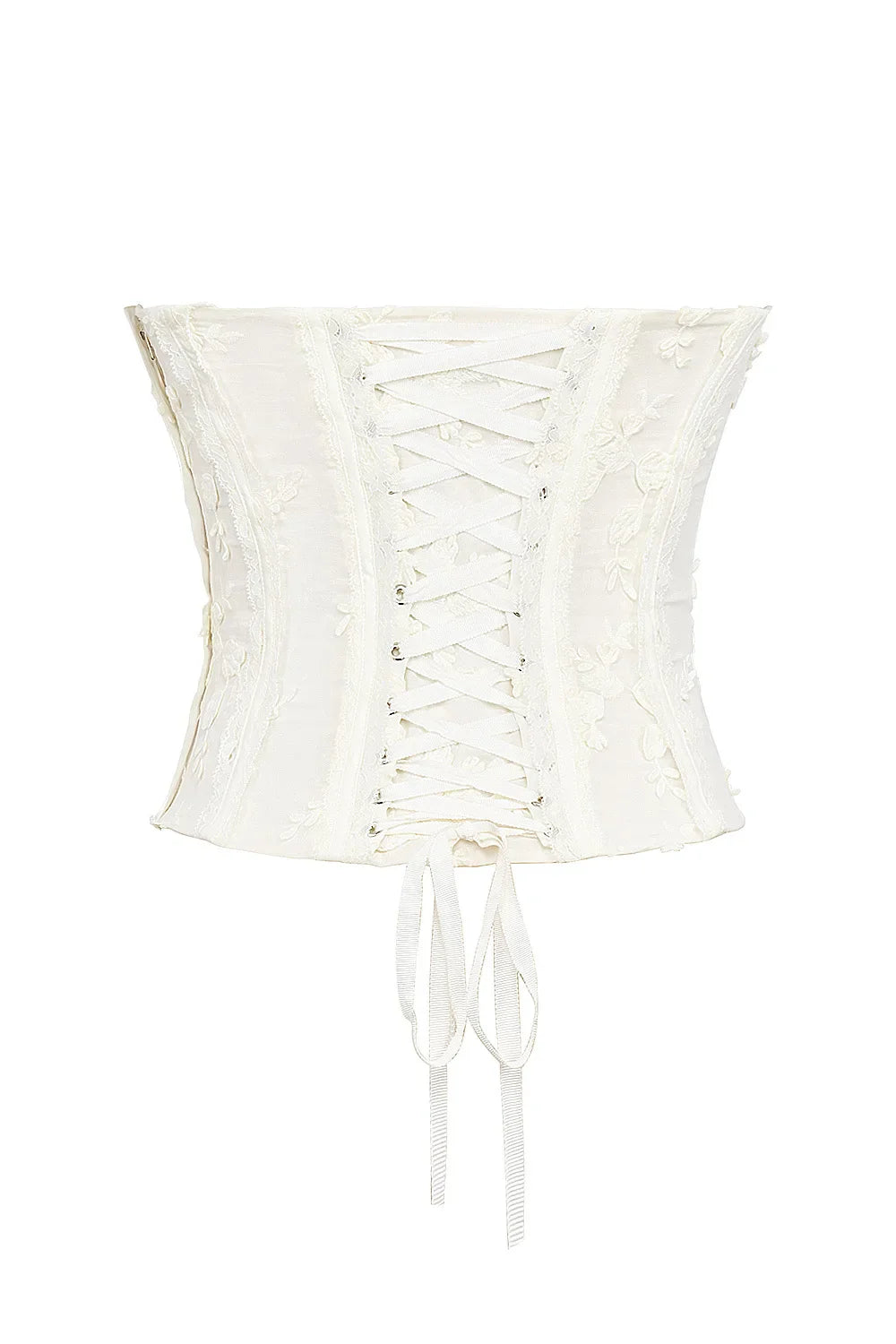 סט דו־חלקי אלגנטי עם טופ תחרה וחצאית מקסי דגם ליבי