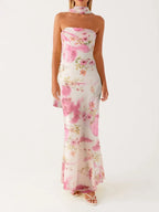 WILD BLOOM – שמלת מקסי מחמיאה