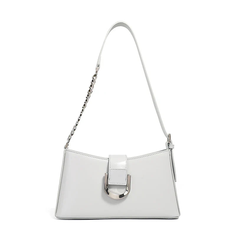 תיק עור רך עם רצועת שרשרת יוקרתית דגם ליאן