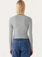 קרדיגן כפתורים צמוד בגזרה קצרה דגם מיה