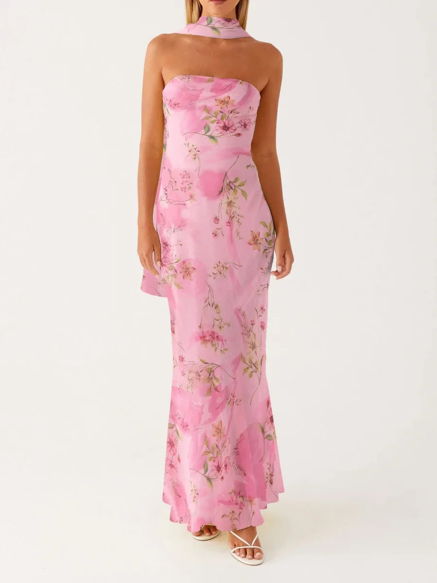 WILD BLOOM – שמלת מקסי מחמיאה